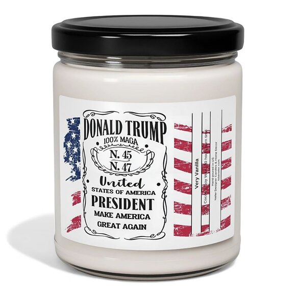 Donald Trump MAGA Scented Candle, 4 oz, Multiple Fragrances LIMITED STOCK!!! - Picture 2 of 10